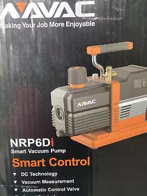NAVAC NRP6Di 6 CFM Smart Vacuum Pump • $529.99