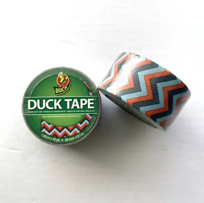 Lot Of (2) Patterned Duck Tape Rolls | 1.88in X 10yd • $7.99