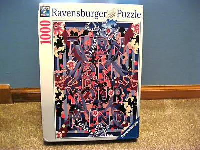 Ravensburger 1000 Piece Puzzle Turn On Your Mind New Check Out New 2024 Puzzles! • $20