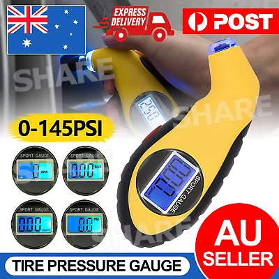 Digital Tire Pressure Gauge Car Auto Tyre Meter Tester Tyre Air Pressure Gauge • $10.95