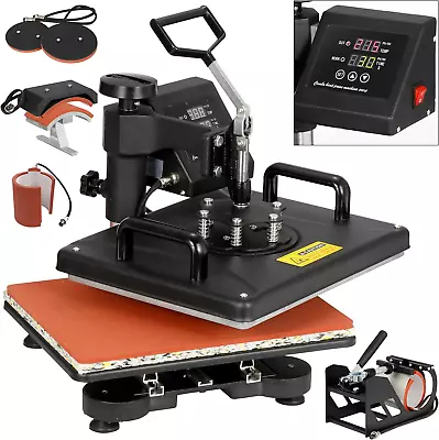 12 X 15 Heat Press Machine Upgraded Pro 6 In 1 Multifunctiona • $364.63