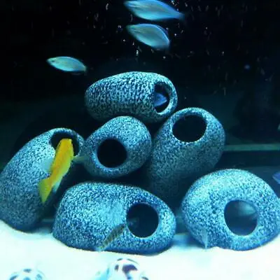 $11.03 • Buy Pond Accessories Fish Tank Aquarium Decoration Rock Cave Natural Stone Cave AA