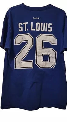 Tampa Bay Lightning Jersey Logo Shirt  HOF #26  Retired  Martin St. Louis • $7.50