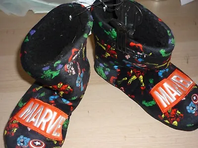 Marvel Boys Boot Slippers Size 1 New With Tags  • £4.99