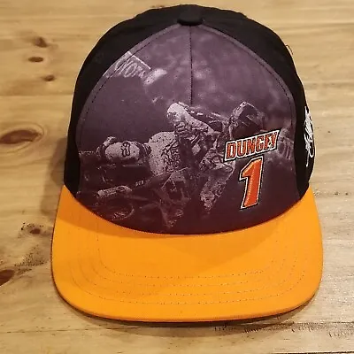 Dungey 1 Hat Cap Snap Back Motorcycle Bike Racing One Size Adjustable Motocross • $6.94