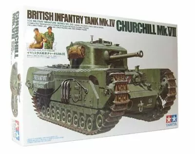 Tamiya 1/35 Scale WW2 British Churchill VII Tank Model Kit • £27.48