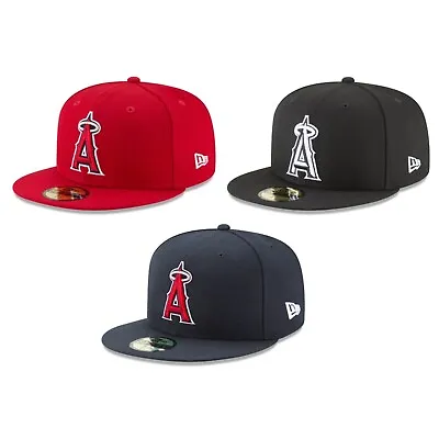 Los Angeles Anaheim Angels ANA MLB Authentic New Era 59FIFTY Fitted Cap - 5950 • $37.99
