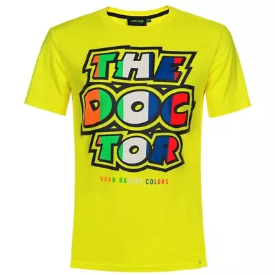 VR46 Official Valentino Rossi The Doctor T'Shirt - VRMTS 350101 • $36.04