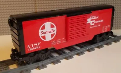 Custom Train Santa Fe Boxcar -- PLEASE READ ITEM DESCRIPTION -- • $203.81