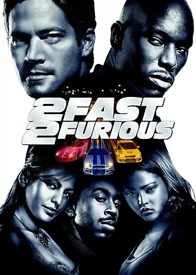 2 Fast 2 Furious  Art  Colour Posters Or Canvas Framed Print Top Quality A4+ • £8.99
