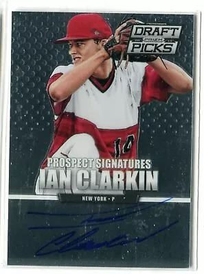 2013 Panini Prizm Draft Picks Ian Clarkin AUTO AUTOGRAPH RC NEW YORK YANKEES • $2.99