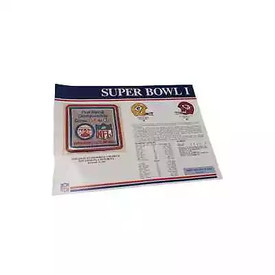 Super Bowl 1 Patch Willabee & Ward Kansas City Chiefs Vintage AFL NFL Football • $20