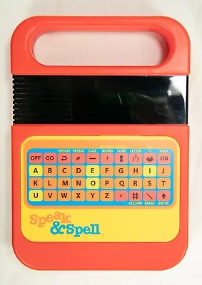 Texas Instruments Speak And Spell Tested Works Toy Red Vintage EUC • $14.99