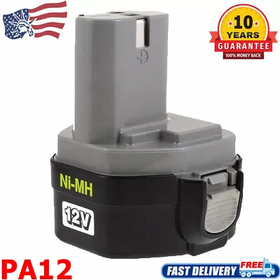 Fits Makita Power Tool 12V 1200 1220 1201 1222 1233 1234 1235 PA12 Ni-Mh Battery • $20.89