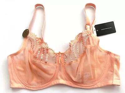 Wacoal 855304 Nwt Evocative Edge Peach Parfait Unlined Underwire Bra 34DD • $19.99