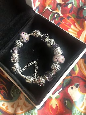 Pandora Bracelet With Charms • $10.69