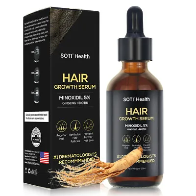 Minoxidil 5% Hair Growth Hair Loss Regrowth Serum Extra Strength Formula • $39.99