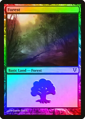 Forest (242) FOIL Avacyn Restored PLD Basic Land MAGIC MTG CARD ABUGames • $1.99