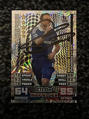 £0.99 • Buy Signed Frank Lampard Football Match Attax Extra Card