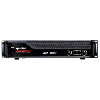 Gemini XGA-4000 Professional Power Amplifier 4000W Rack PA Amp XGA4000 • $219.95