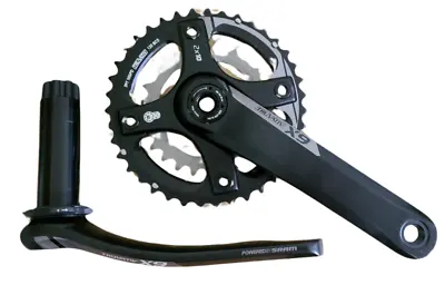 Sram X9 BB30 MTB Crankset 39T 26T 10 Speed Black 175mm • $74.99