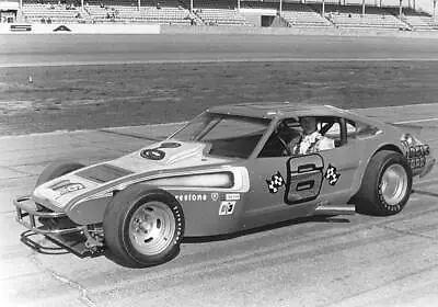 $5.45 • Buy Maynard Troyer At Wheel Of His Nascar Modified Ford Mustang 1974 OLD PHOTO
