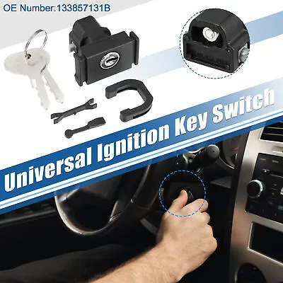 $13.49 • Buy 1 Set Ignition Key Switch No.133857131B For Volkswagen Beetle 1968-1977 Black