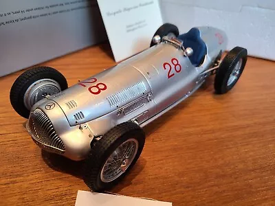 CMC Mercedes-Benz W154 1938 Silver Lld Ed. Of 1000 M-025  1:18 New With Defects • $245