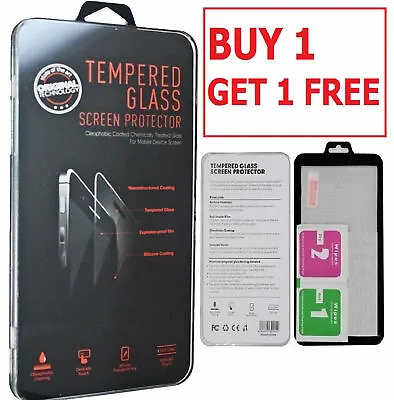 Tempered Glass Screen Protector Buy 1 Get 1 Free For Samsung Galaxy A8 2018 • £3.79