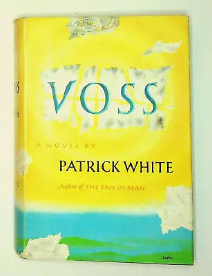 Voss By Patrick White 1957 Viking Press Hardcover  Dust Jacket • $21.71