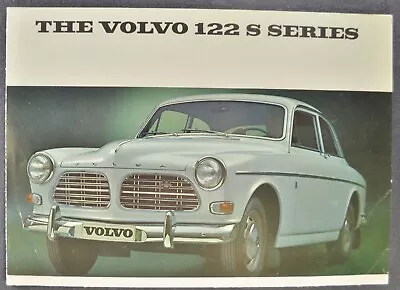 1967 Volvo 122S Sales Brochure Folder Sedan Wagon Nice Original 67 • $16.95