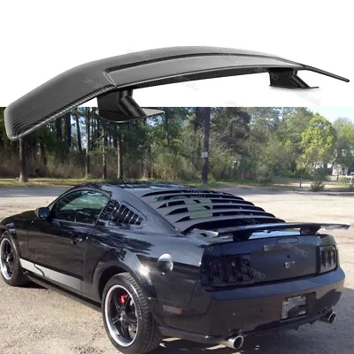47  Rear Trunk Spoiler Lip Roof Tail Lip Wing W/Adhesive For Ford Mustang GT ST • $99.19