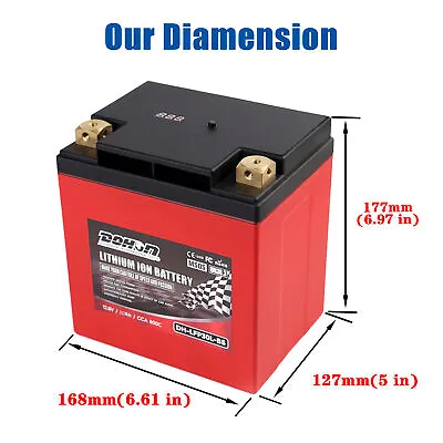 30L-BS 12V 30Ah 800 CCA Lithium Iron Battery For Harley Davidson Touring GYZ32HL • $230.95