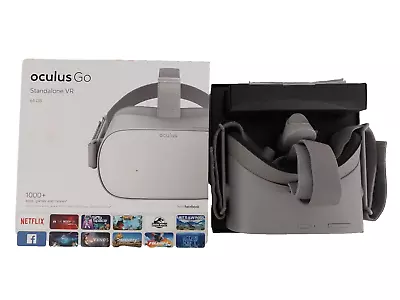 Meta Oculus Go Standalone 64GB Virtual Reality Headset - White • £100