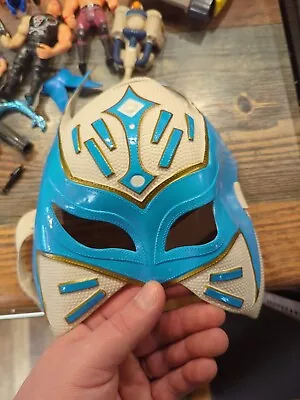 2012 WWE Mattel Wrestling Superstar Rey Mysterio Sin Cara Rubber Mask Adult • $11.69