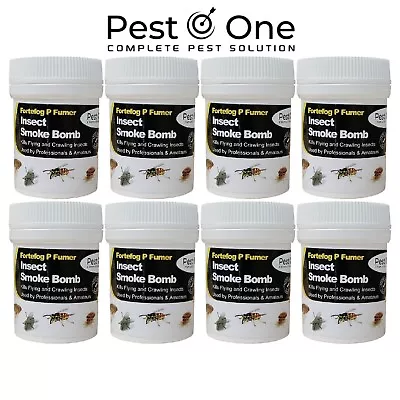 Cluster Fly Wasp Insect Killer Pro Smoke Fumer Fogger Pest Smoker Bomb 11g P • £3.70