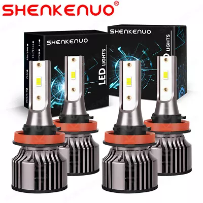 Combo LED Headlight Bulbs For 2004-2015 Volvo VNL Semi Truck High Low Beam • $35.76