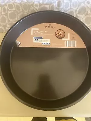 Crofton Pizza Pan Round Shaped Nonstick12” New 2” Deep • $15.99