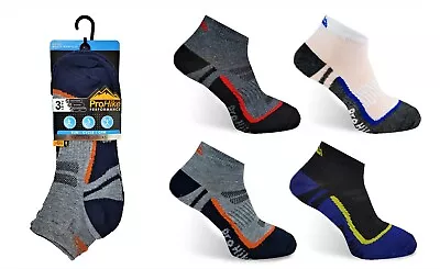 Breathable Cushioned Sole Warm Trainer Socks Summer Sports Running Work Socks • £8.99
