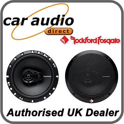 Rockford Fosgate R165X3 16.cm 6.5  3 Way Full Range Coaxial Car Door Speakers BN • £63.74