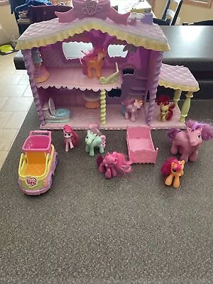 My Little Pony Newborn Cuties Nursery House Hasbro 2008 Playhouse & Accessories  • $21.99