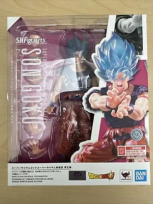 S.H.Figuarts Super Saiyan God Son Goku Kaioken Tamashii Nations Store Exclusive • $100