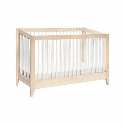 Sprout 4-in-1 Convertible Crib & Toddler Bed Conversion Kit Washed Natural/White • $499.99