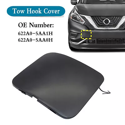 Bumper Tow Eye Hook Access Cover Cap Fit For 2015-2019 Nissan Murano 622A0-5AA1H • $9.90