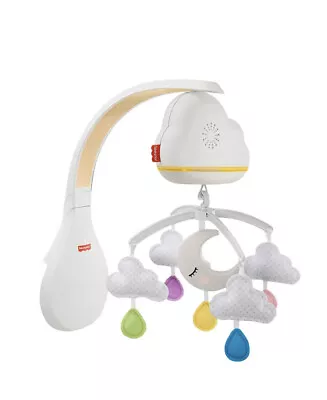 Fisher Price Calming Clouds Crib Mobile And Nursey Sound Machine For New Born • $43.99