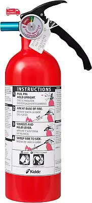Fire Extinguisher For Home & Office Use 5-B:C 3.2 Lbs. USCG Approved With Str • $57.77