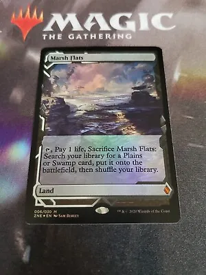 Mtg. Marsh Flats. Foil. Zendikar Rising Expedition. Pack Fresh  • $42.99