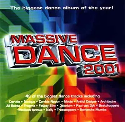 Various : Massive Dance 2001 CD Value Guaranteed From EBay’s Biggest Seller! • £2.38