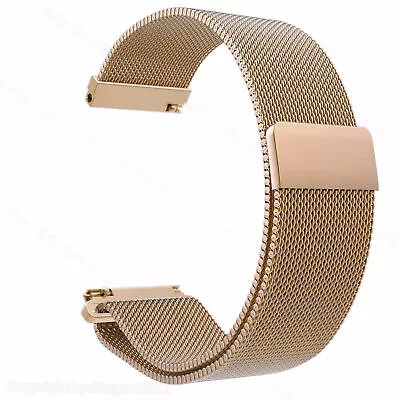 14mm Milanese Steel Metal Watch Band Strap For Garmin Lily 2 / Lily 2 Classic • $16.99