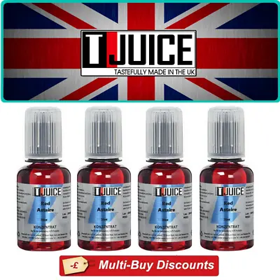 £9.79 • Buy Red Astaire Concentrate By T Juice 30ML UK Seller